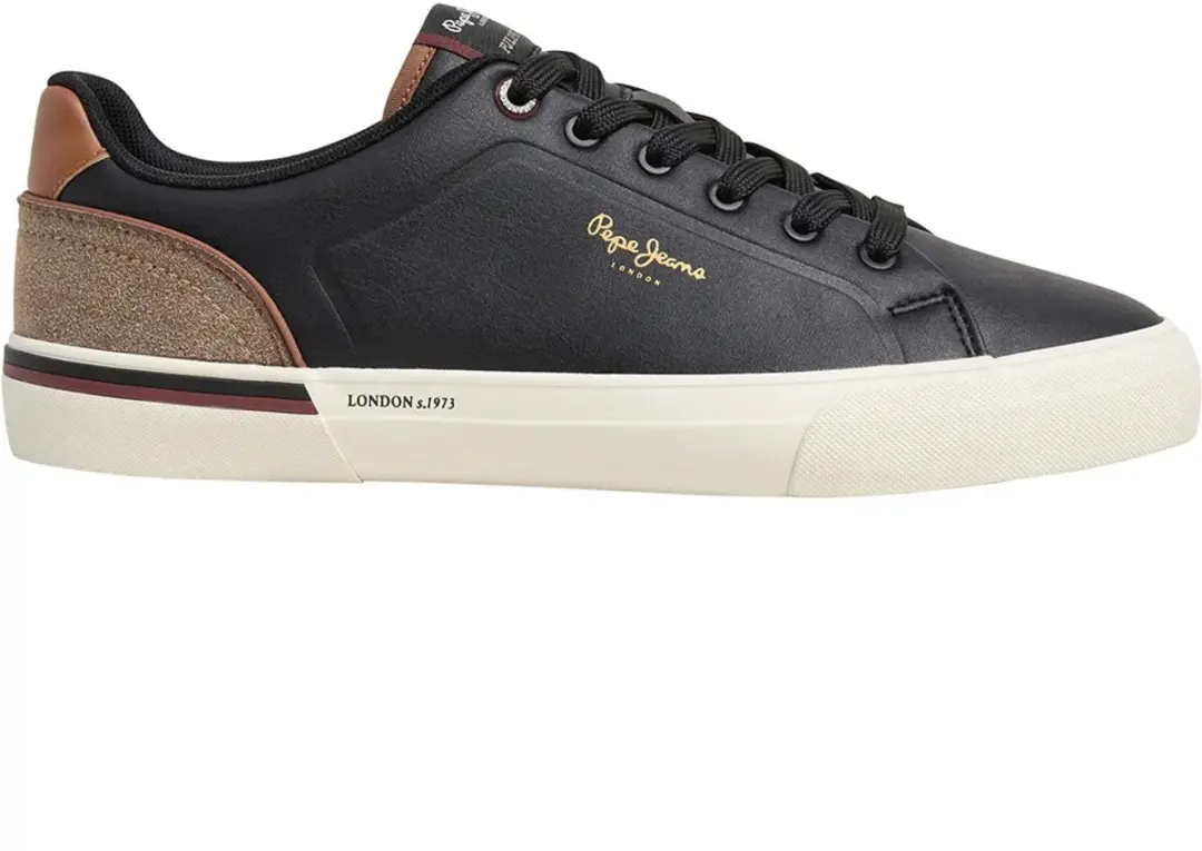 Pepe Jeans Kenton Campus Schoenen Zwart EU 43 Man