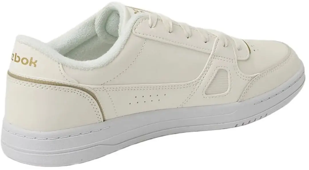 Reebok Court LXS Heren Sneakers - 45.5 - Chalk/Gold/White - afbeelding 4 van 4