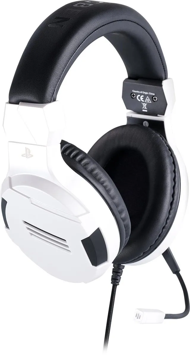 Bigben Stereo Gaming Headset V3 PS4OFHEADSETV3WHITE - Wit