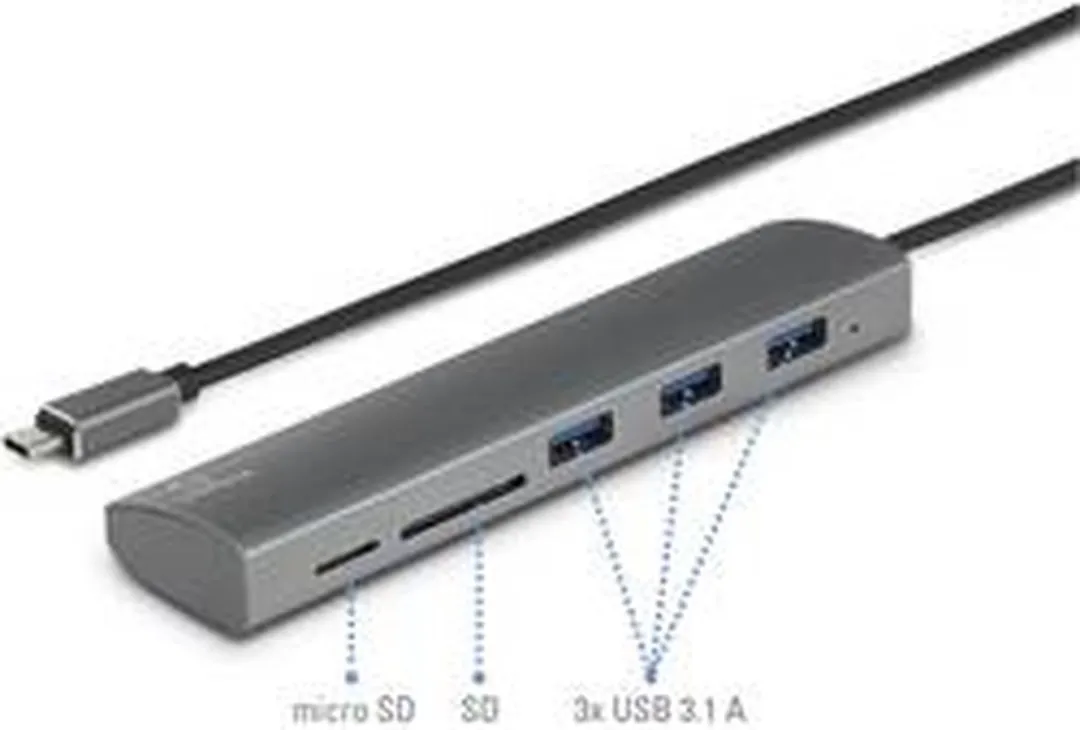 Renkforce RF-3374948 USB-hub 3 Poorten