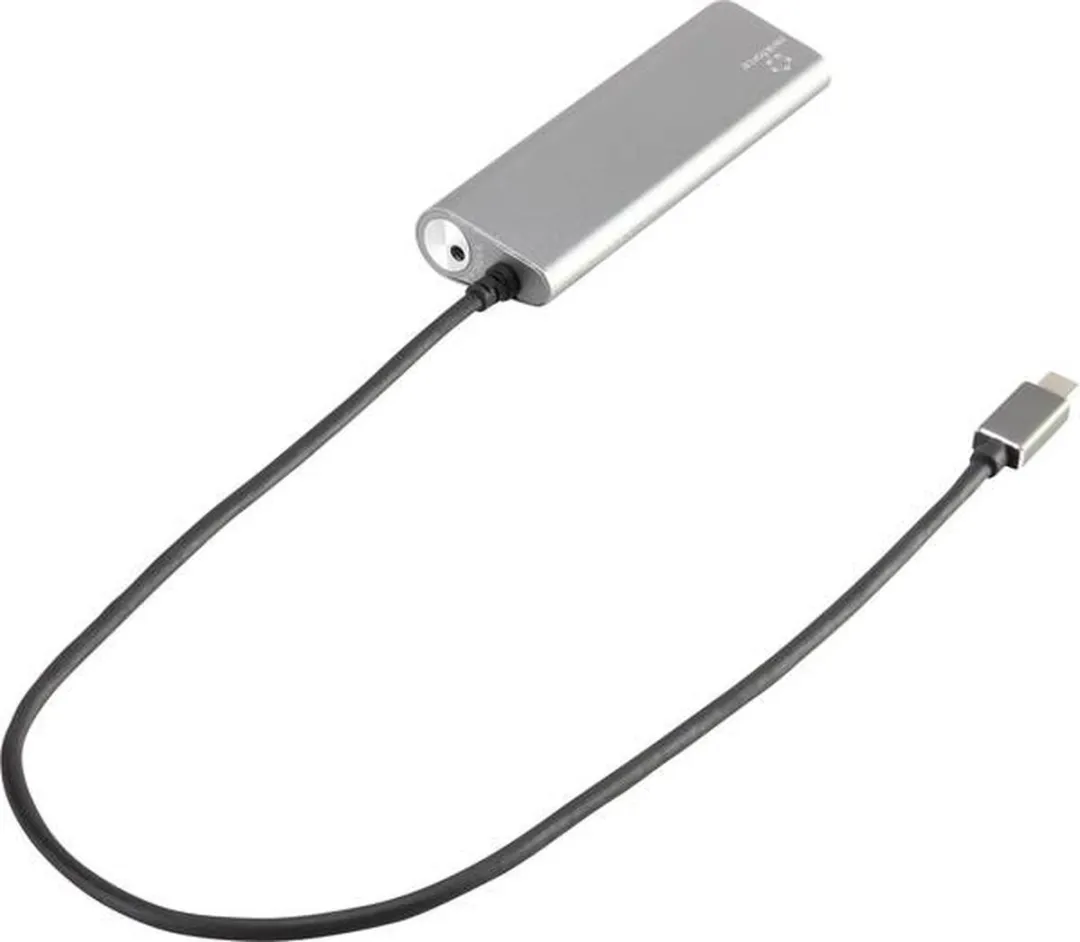 Renkforce RF-3374948 USB-hub 3 Poorten - Zilver