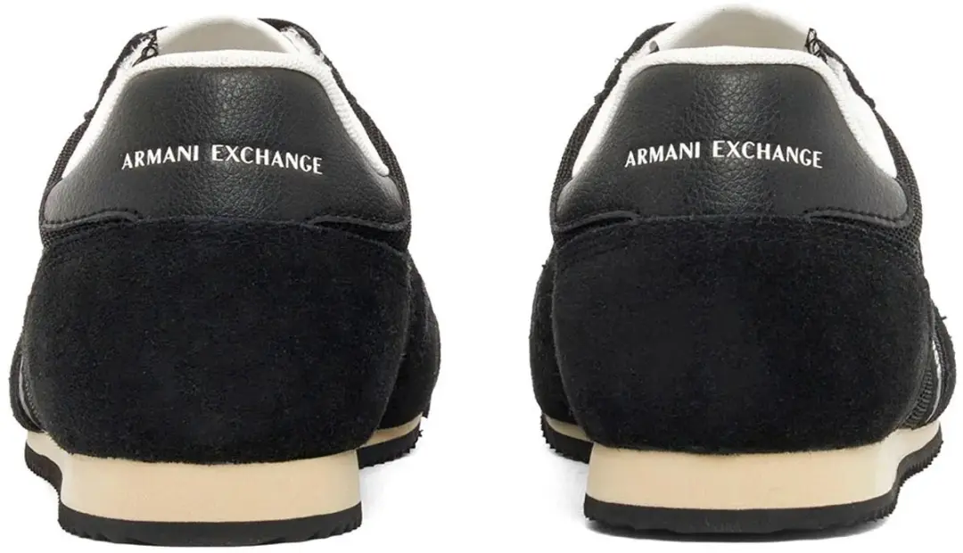 Armani Exchange Contemporary Low-Top Schoenen - Zwart - 44 - afbeelding 3 van 4