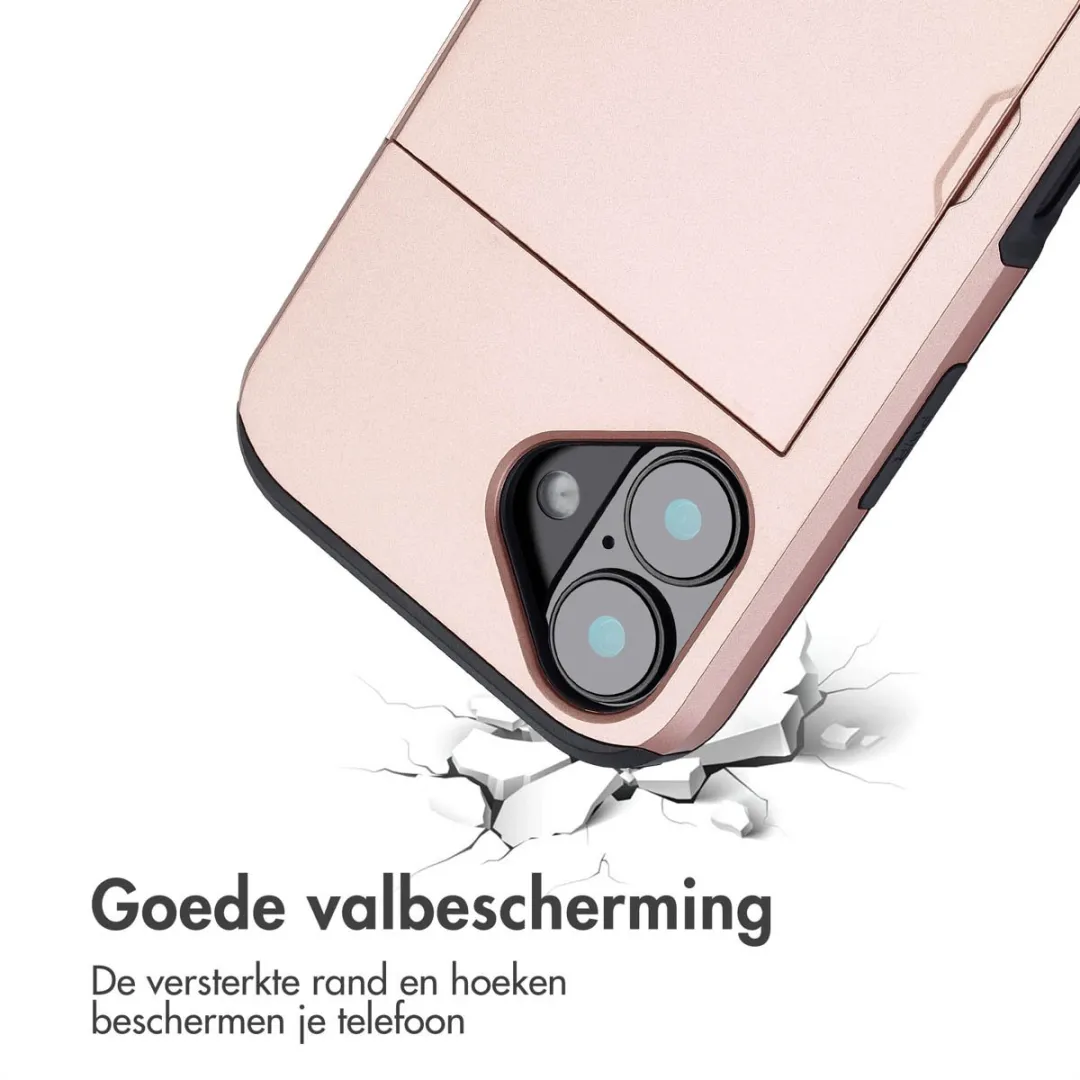 Imoshion Hoesje iPhone 16 Pasjeshouder Rosé Goud