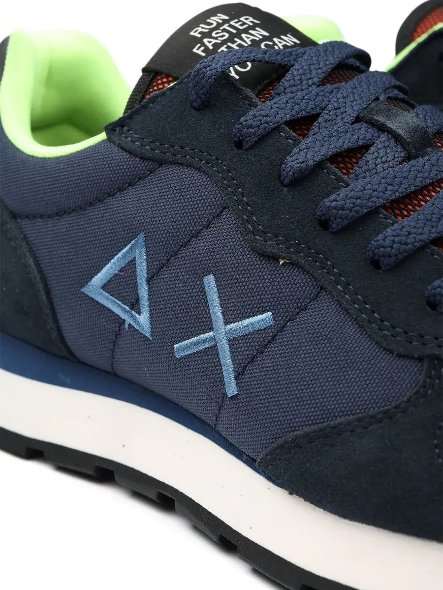 Sun68 Tom Fluo Sneakers - Navy - 42 - afbeelding 6 van 6