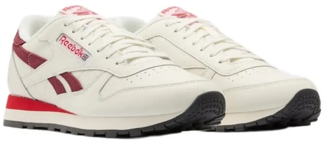 Reebok Classic Leather Heren Schoenen - Wit - EU 44.5 - afbeelding 2 van 4