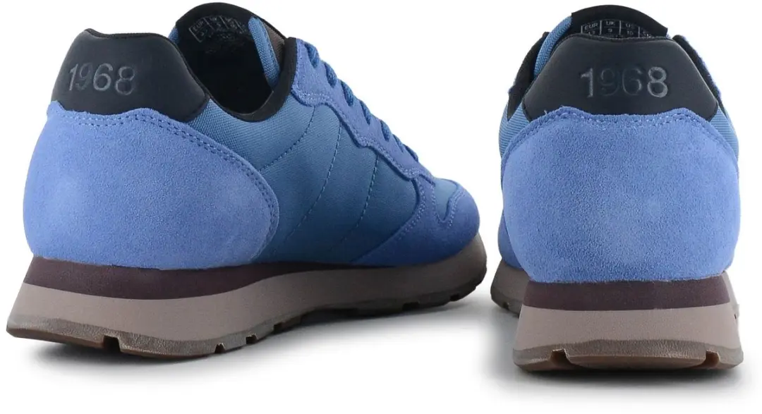 SUN68 Tom Solid Sneakers Heren - Blauw - 44 - afbeelding 6 van 6