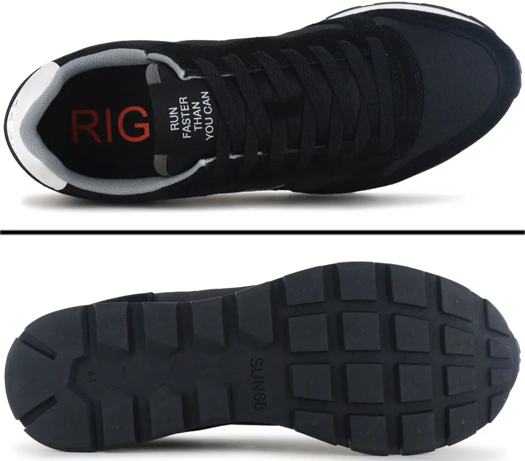 Sun68 Tom Solid Sneakers - Zwart - afbeelding 6 van 6