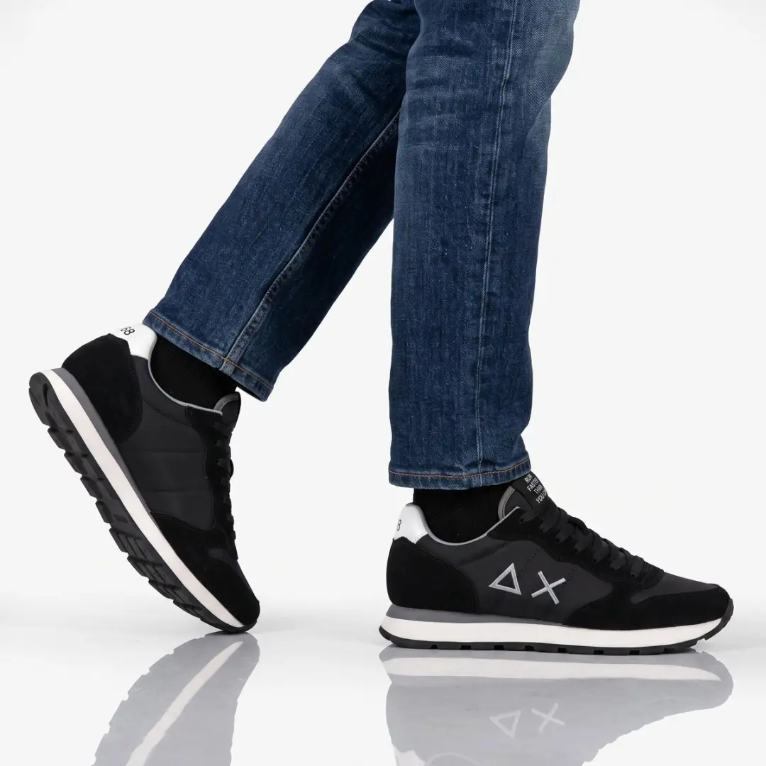 Sun68 Tom Solid Sneakers - Zwart - afbeelding 3 van 6