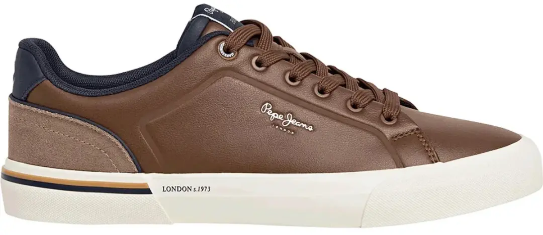 Pepe Jeans Kenton Campus Schoenen Bruin EU 44 Man