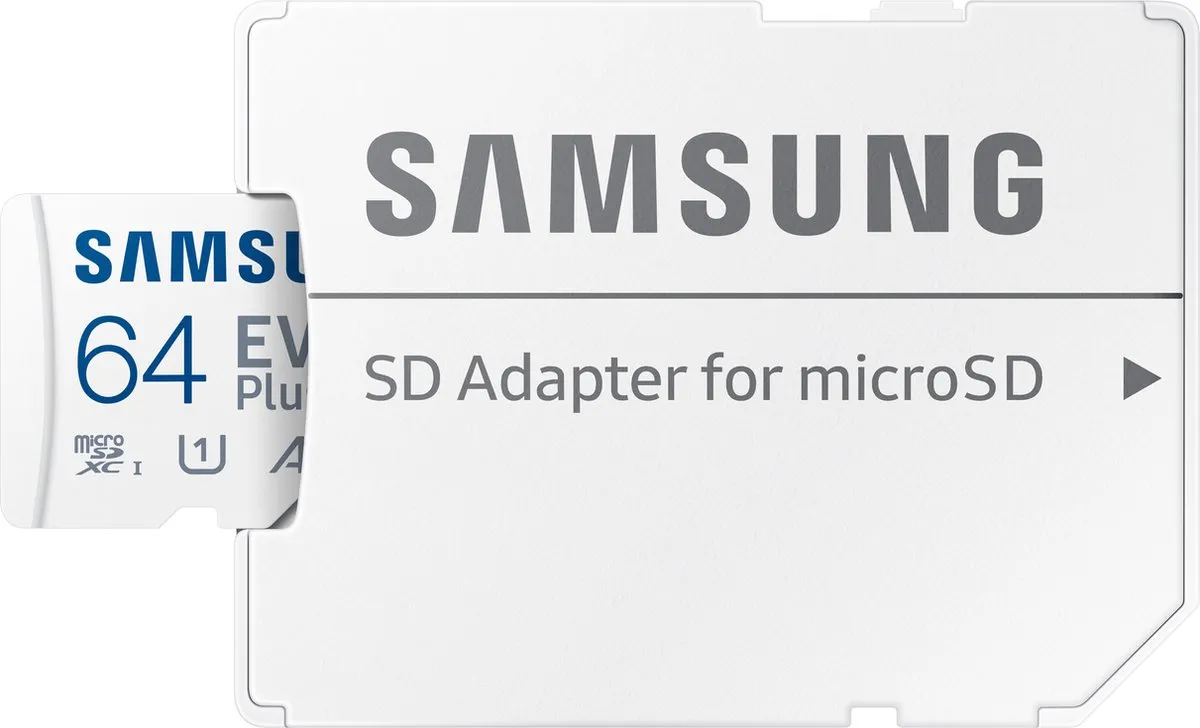 Samsung EVO Plus MicroSD 64GB - Incl. Adapter