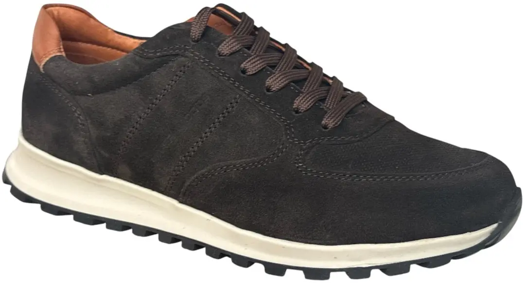 River Woods Sneaker Donkerbruin