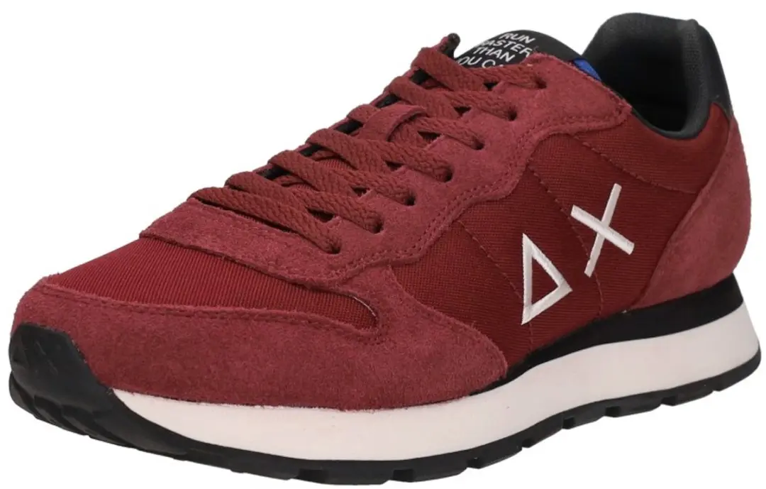 SUN68 Tom Solid Sneakers - Heren - Rood - Maat:40 - afbeelding 5 van 6