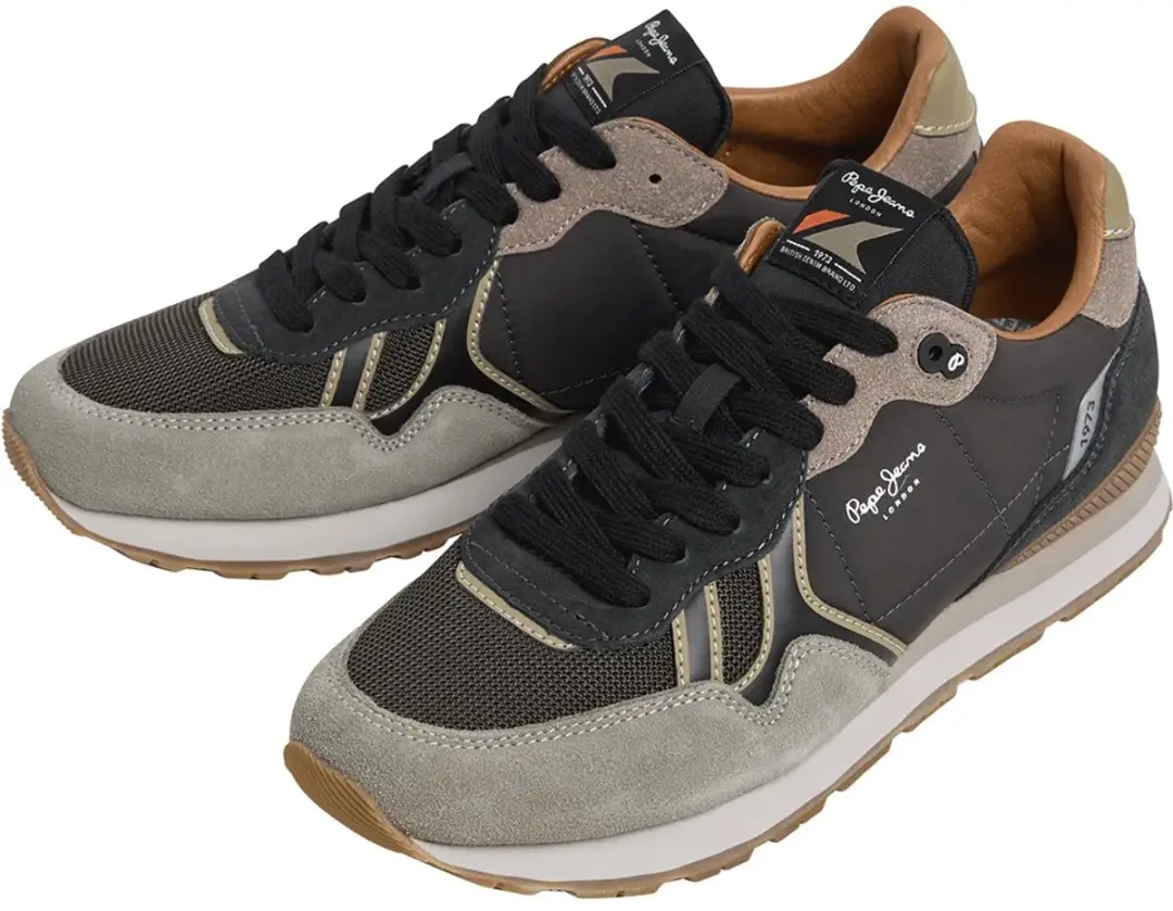Pepe Jeans Brit City Baskets - Grijs - EU 40 - afbeelding 3 van 4