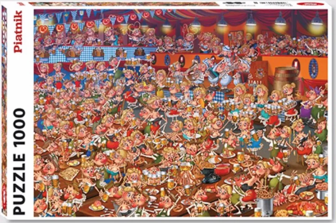 Piatnik Bierfest Legpuzzel 1000 Stuks Multicolor