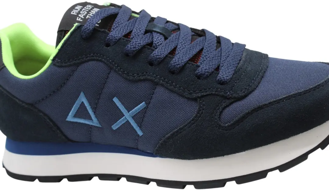 Sun68 Tom Fluo Sneakers Navy
