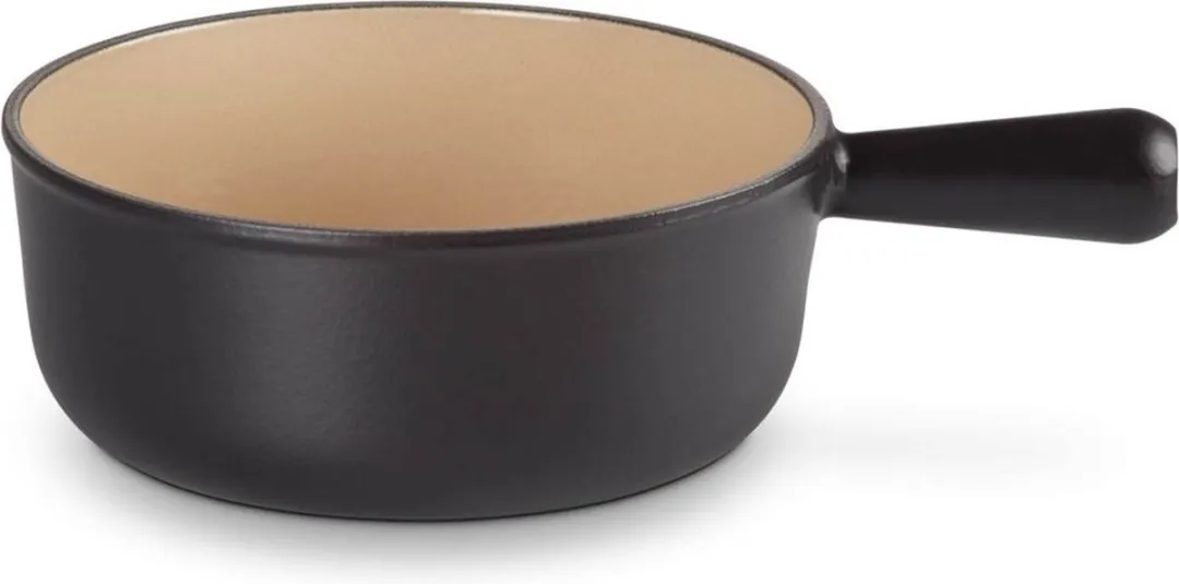 Le Creuset Fonduepan Tradition Mat Zwart