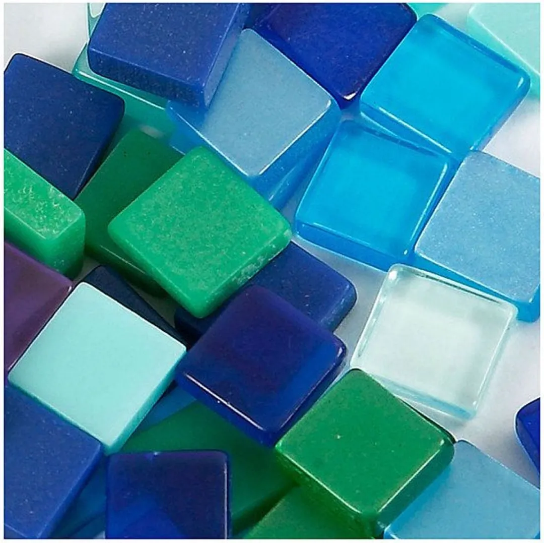 Creativ Company Creotime Kunststof Mozaïek 5x5mm - Multicolor