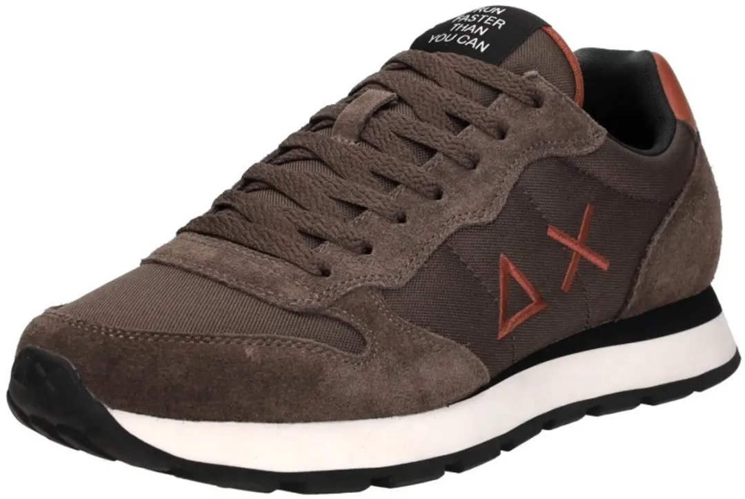 Sun68 Tom Solid Sneakers - Donkerbruin - afbeelding 4 van 6