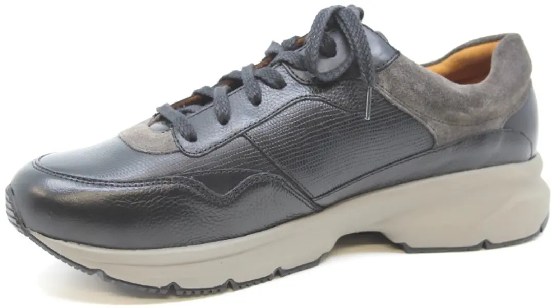 Mephisto Giani Heren Sneakers - Zwart - afbeelding 2 van 6