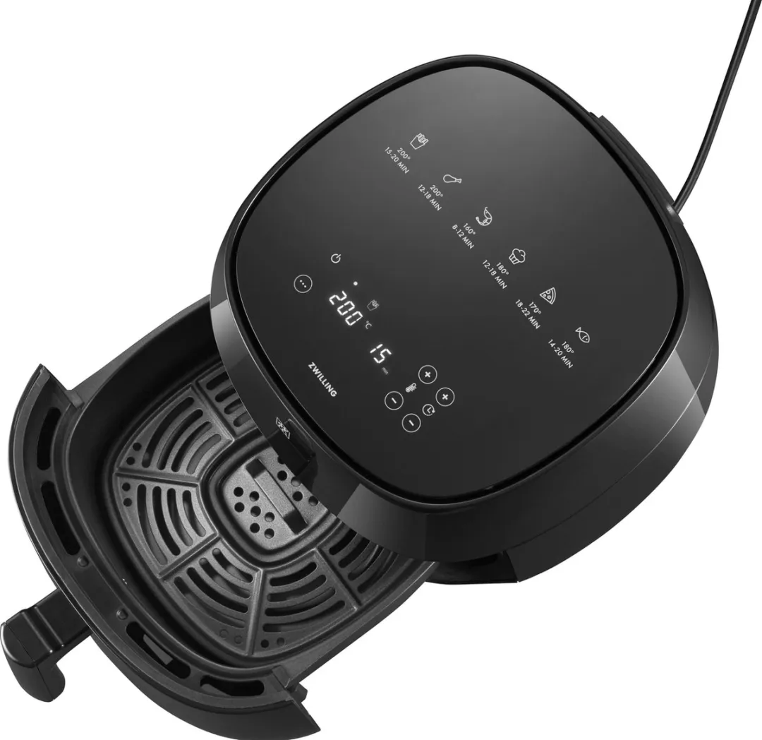 Zwilling Airfryer 4L - 1400W - Zwart