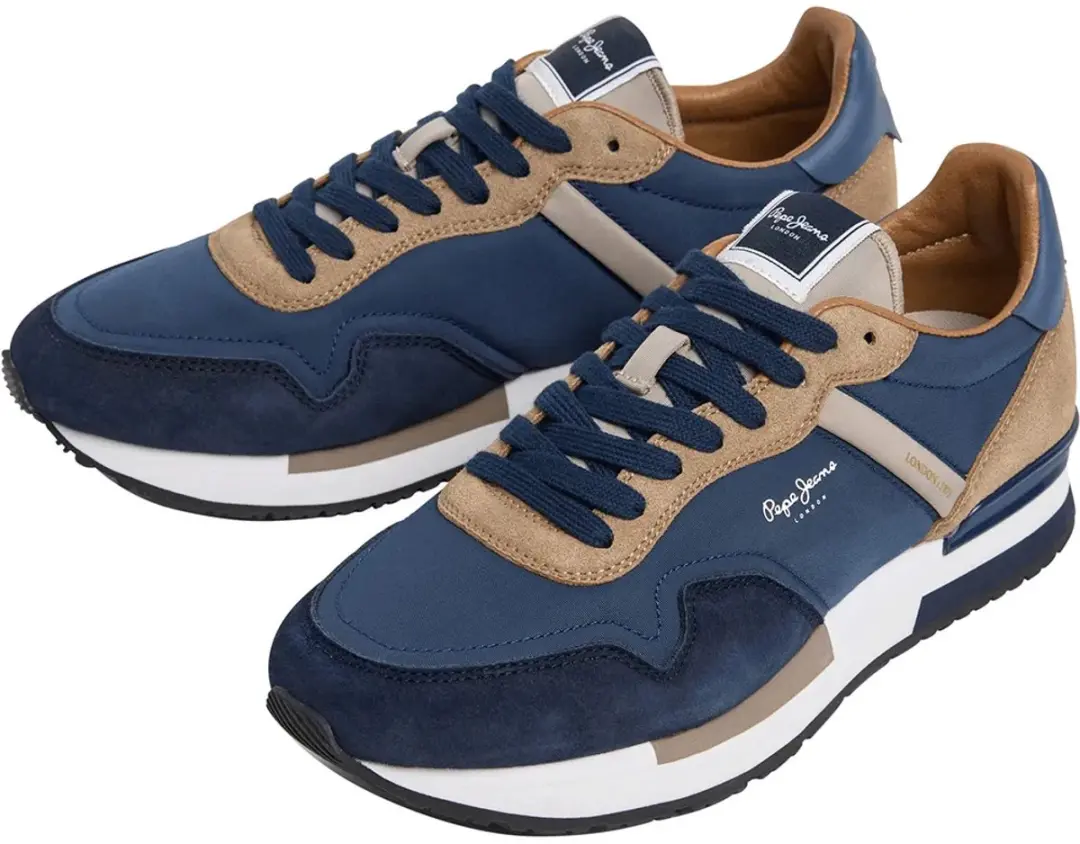 Pepe Jeans Hailon Basic Sneakers - Navy - EU 45 - afbeelding 4 van 4