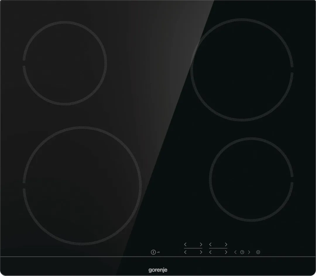 Gorenje ECT641BSC Inbouwkookplaat 60cm - 4 Zones - Zwart