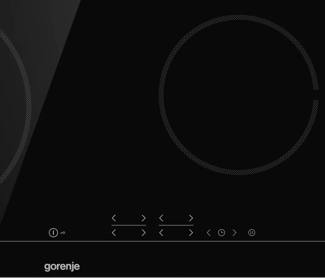 Gorenje ECT641BSC Inbouwkookplaat 60cm - 4 Zones - Zwart
