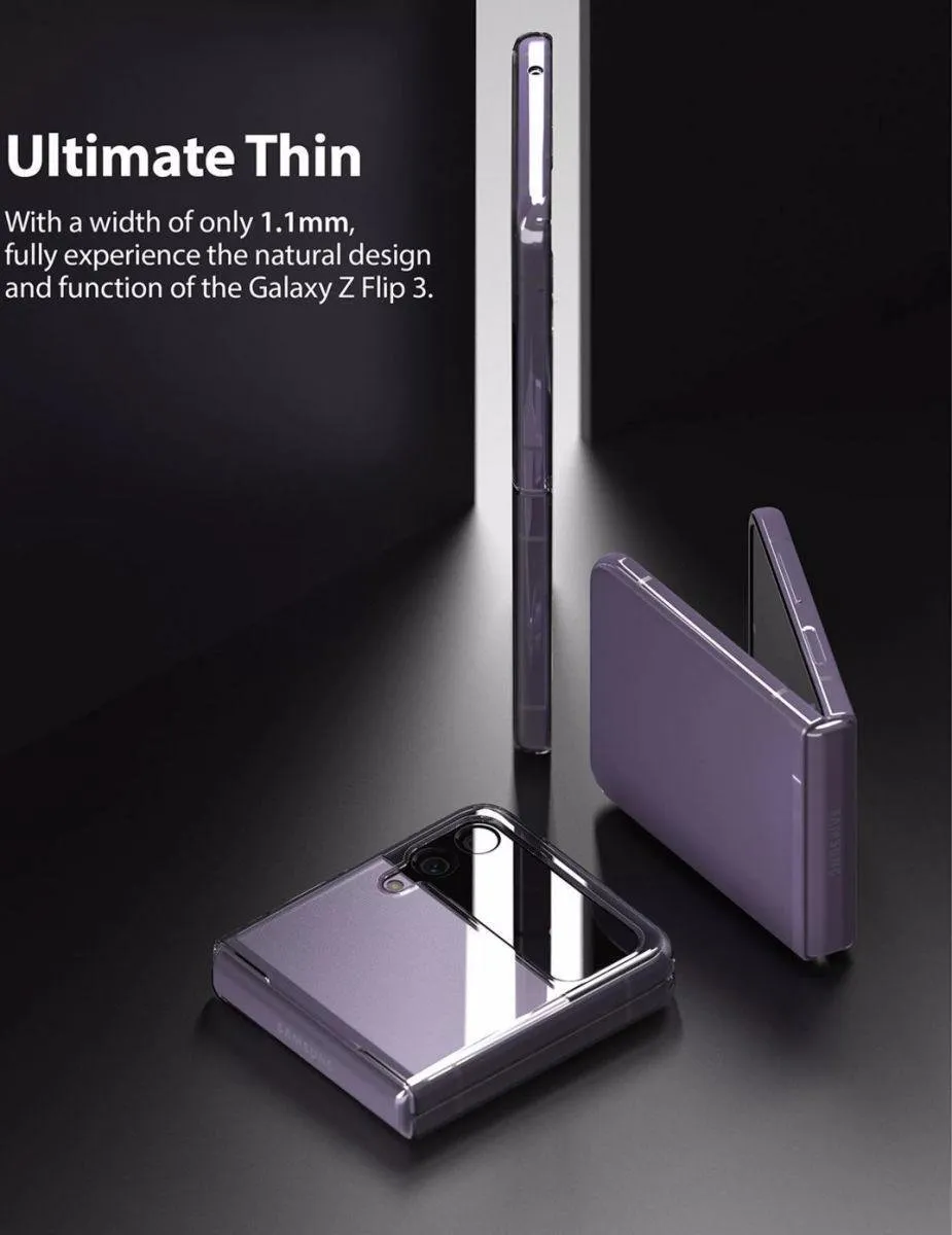 Ringke Slim Hoesje ACS03411 Samsung Galaxy Z Flip 3 - Transparant
