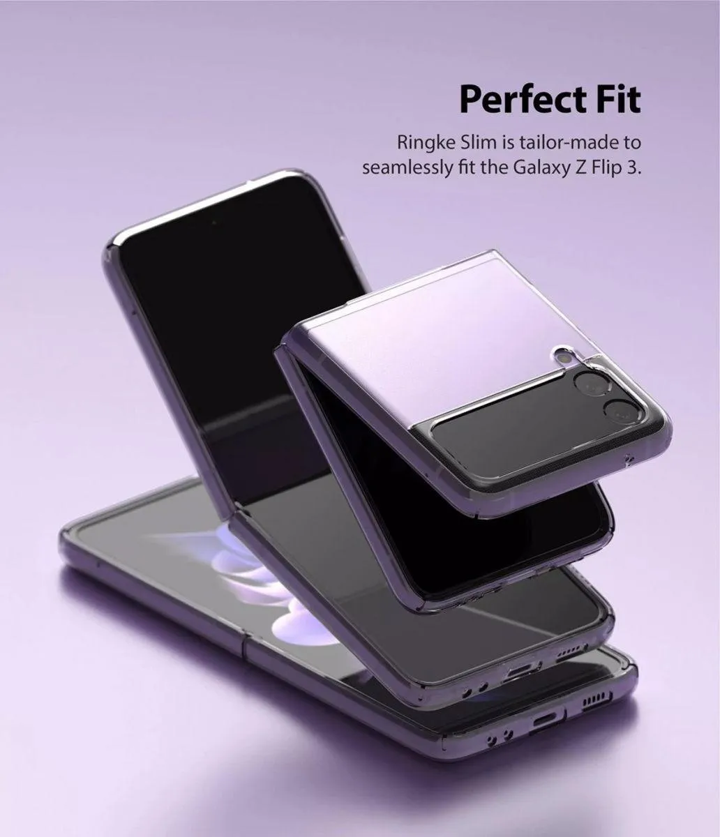 Ringke Slim Hoesje ACS03411 Samsung Galaxy Z Flip 3 - Transparant