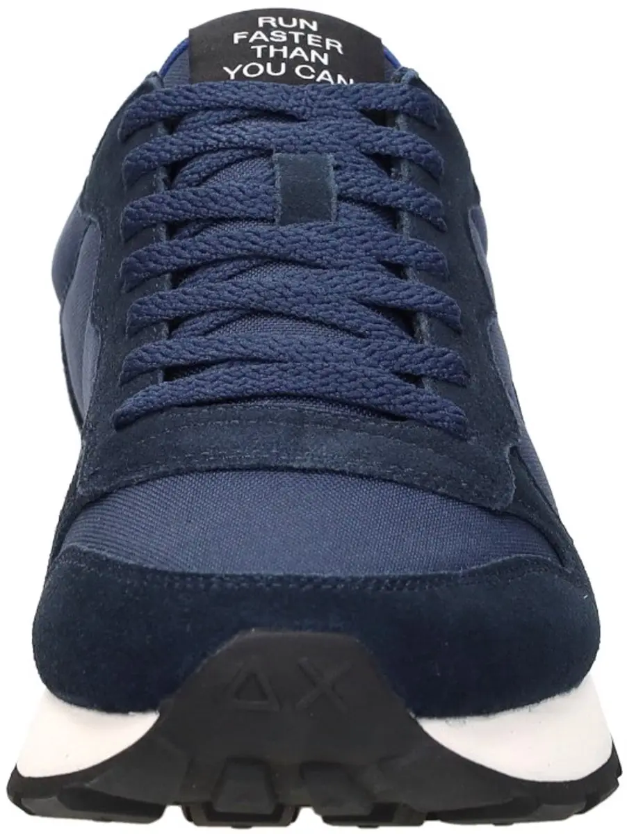 Sun68 Tom Solid Heren Sneakers - Blauw - Maat 44 - afbeelding 3 van 6