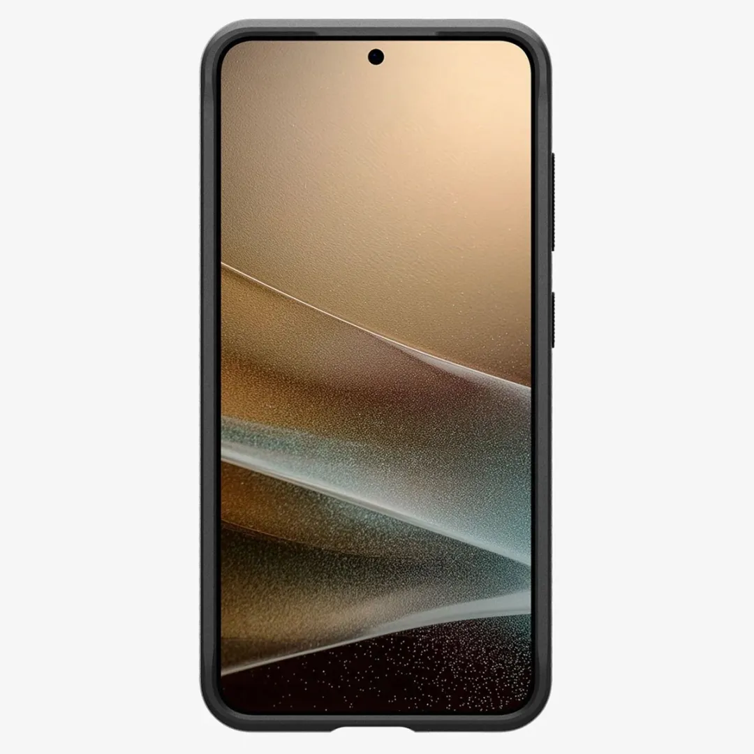 Spigen Rugged Armor ACS08977 Hoesje - Samsung Galaxy S25 Plus - Zwart