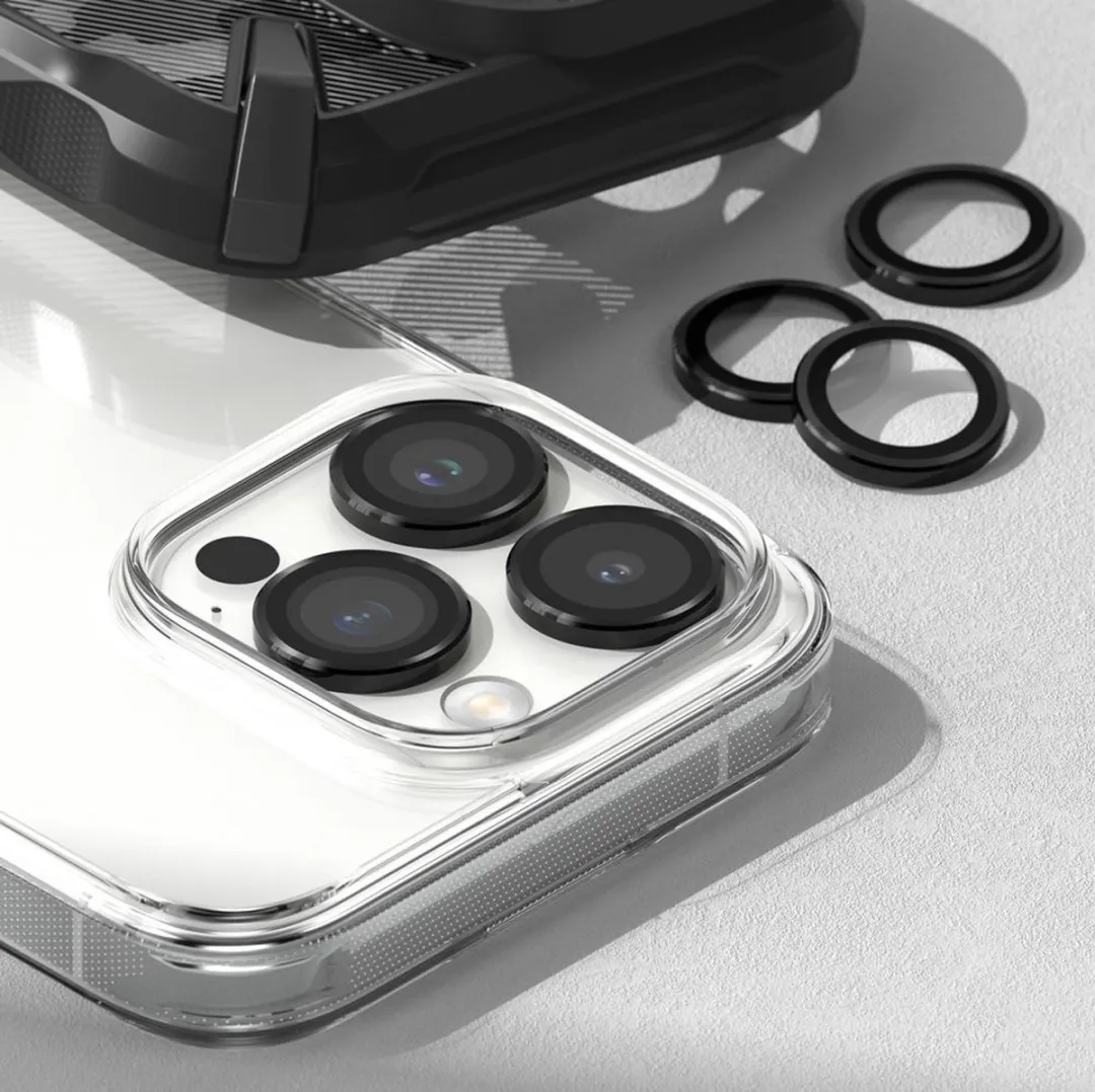 Ringke Frame Glass iPhone 15 Pro - Camera Beschermglas