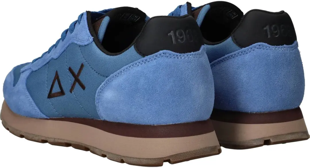 SUN68 Tom Solid Heren Sneakers - Blauw - afbeelding 6 van 6