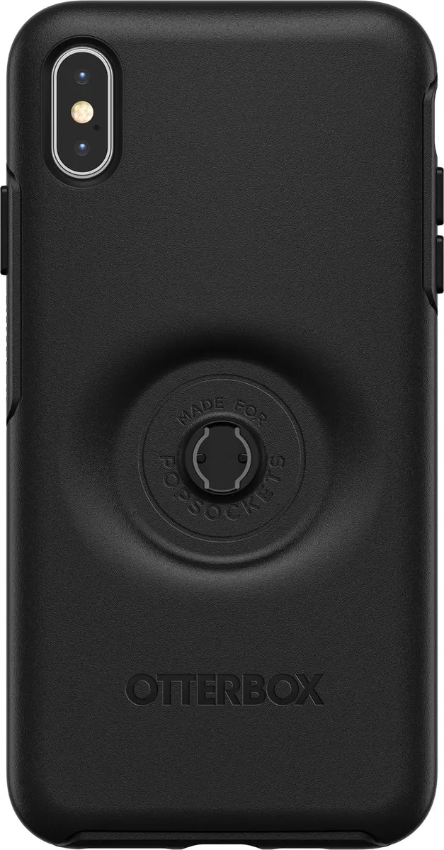 OtterBox Pop Symmetry Case iPhone Xs Max 77-61741 - Zwart