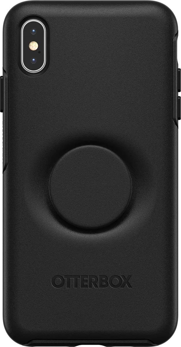 OtterBox Pop Symmetry Case iPhone Xs Max 77-61741 - Zwart