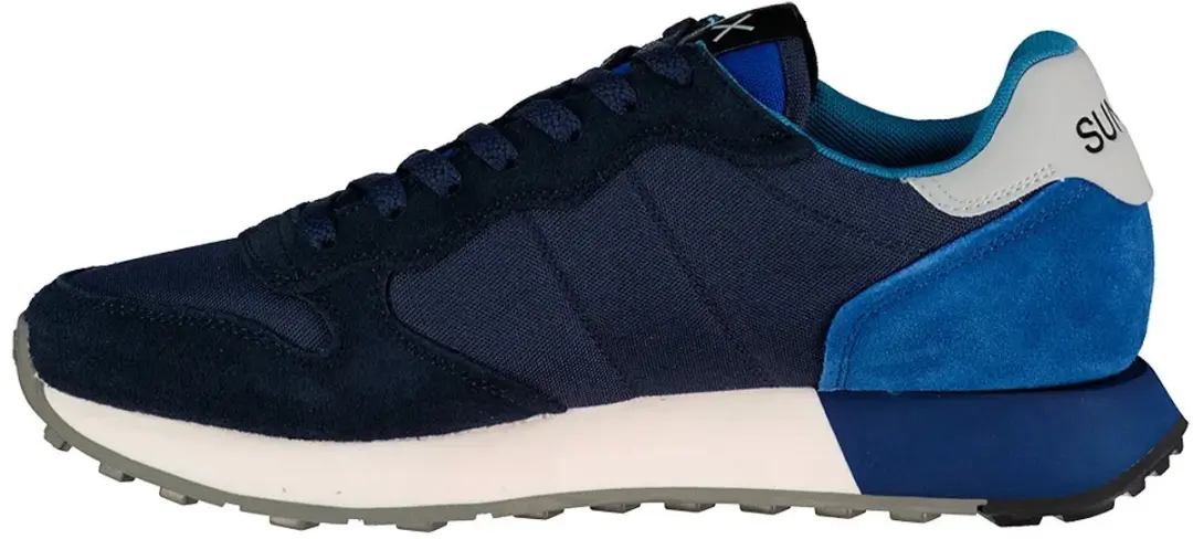 Sun68 Jaki 2.0 Solid Sneakers - Navy Blauw - afbeelding 3 van 4