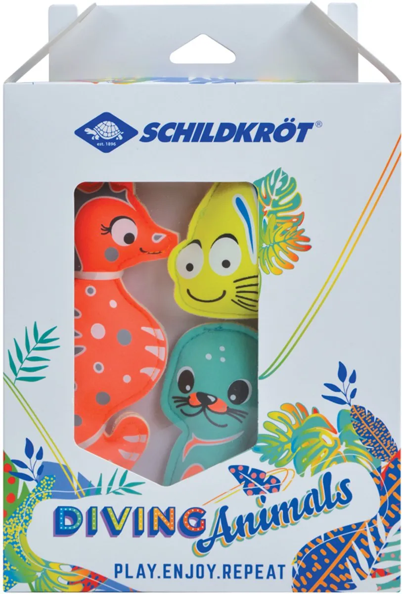 Schildkröt Neopreen Duikset Dieren - Multicolor