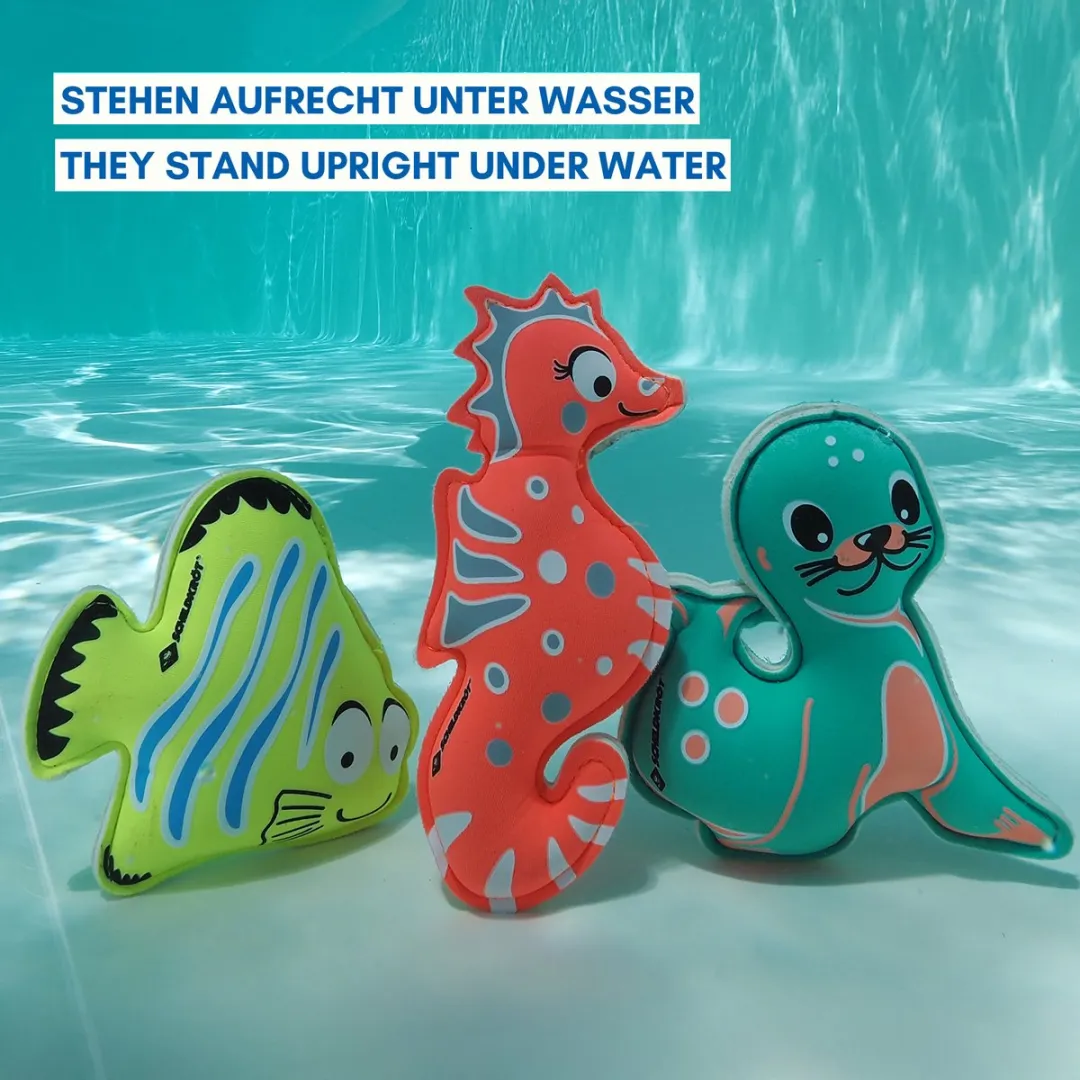 Schildkröt Neopreen Duikset Dieren - Multicolor