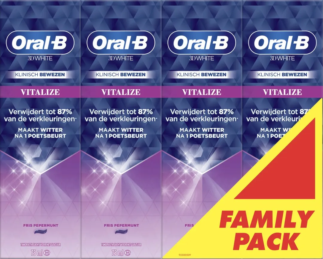 Oral-B 3D White Vitalizing Fresh Tandpasta 300ml