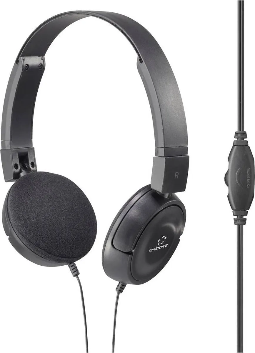 Renkforce RF-HS-130 On-Ear Koptelefoon