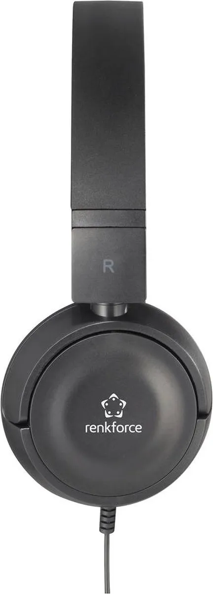 Renkforce RF-HS-130 On-Ear Koptelefoon - Zwart