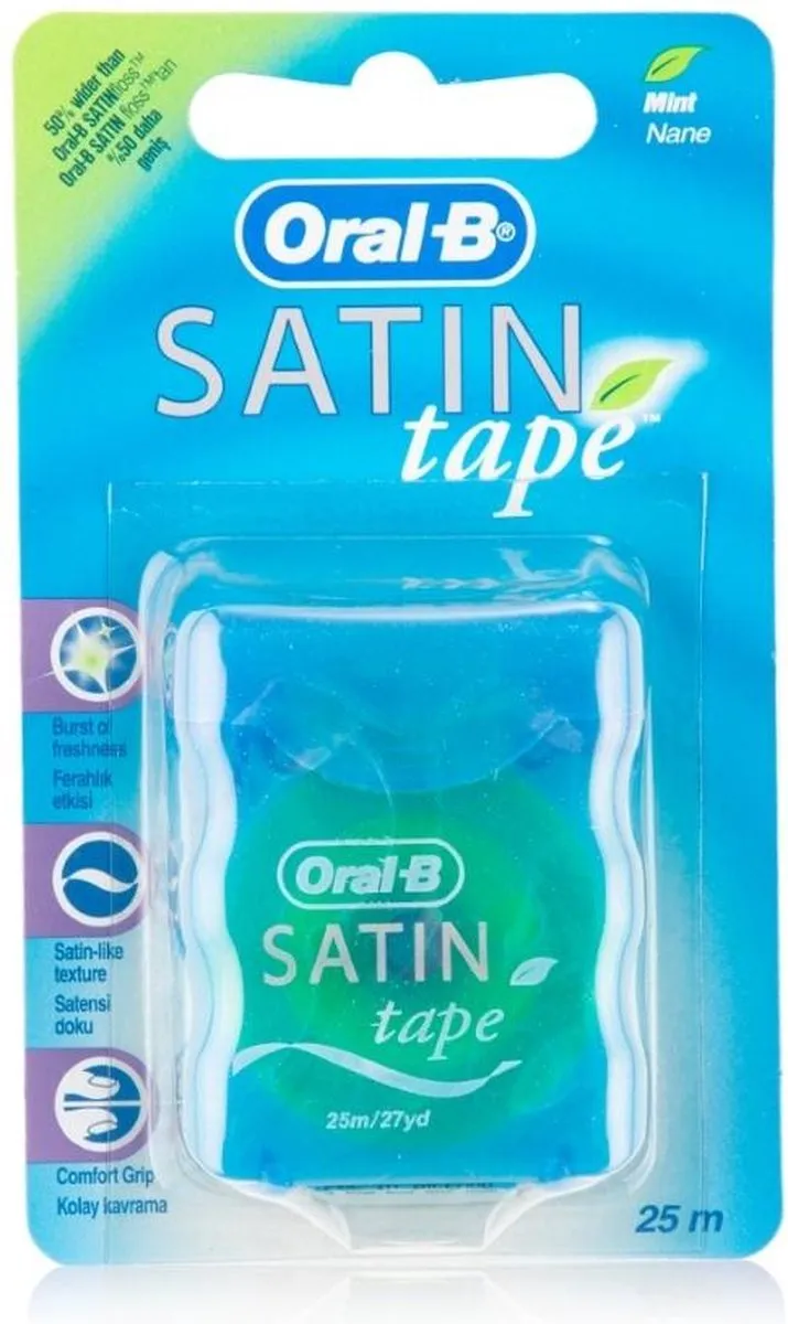 Oral-B Satin Tape Mint Tandzijde 25m