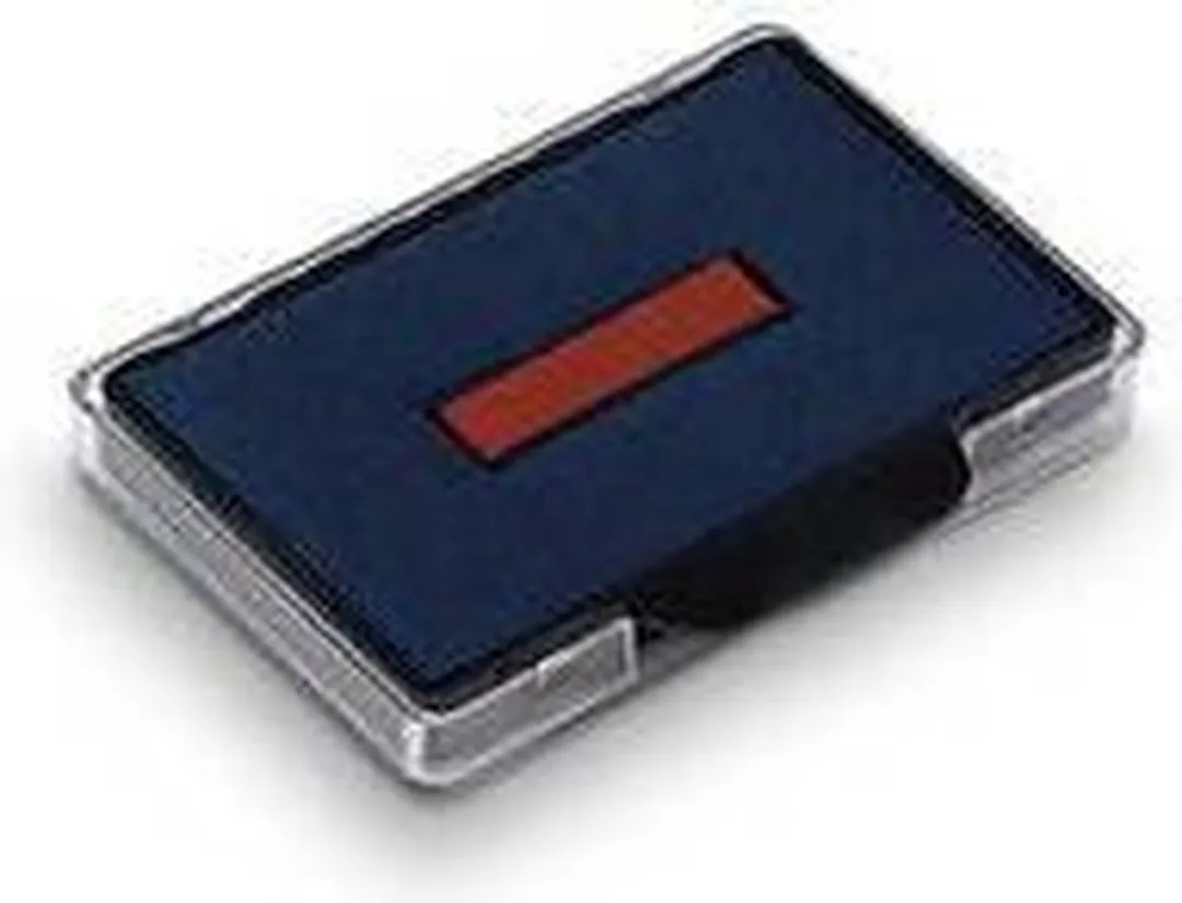Trodat Professional 6/56/2 Stempelkussen - 2 Stuks Blauw & Rood