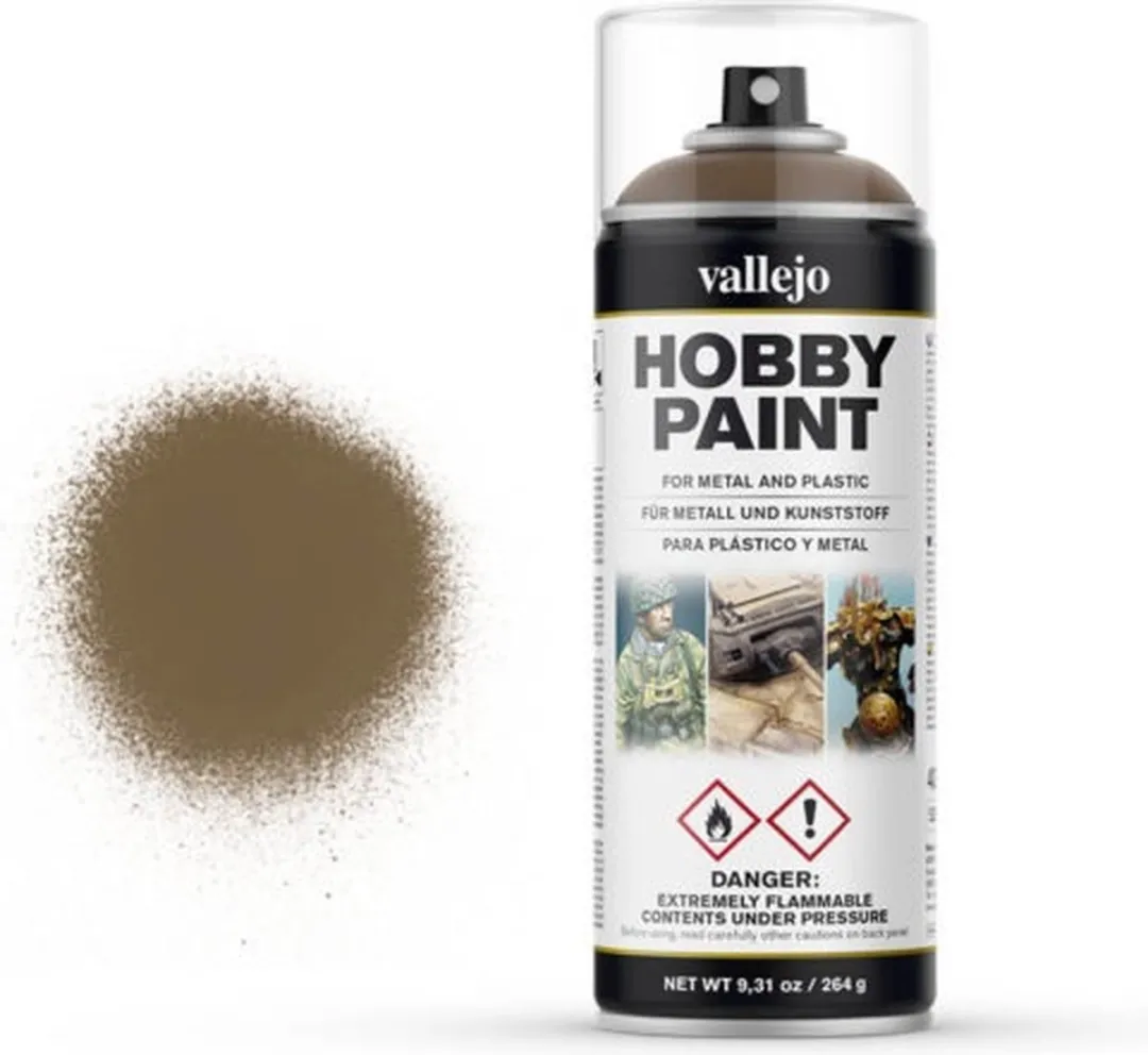 Vallejo English Uniform Primer 400ml - Khaki