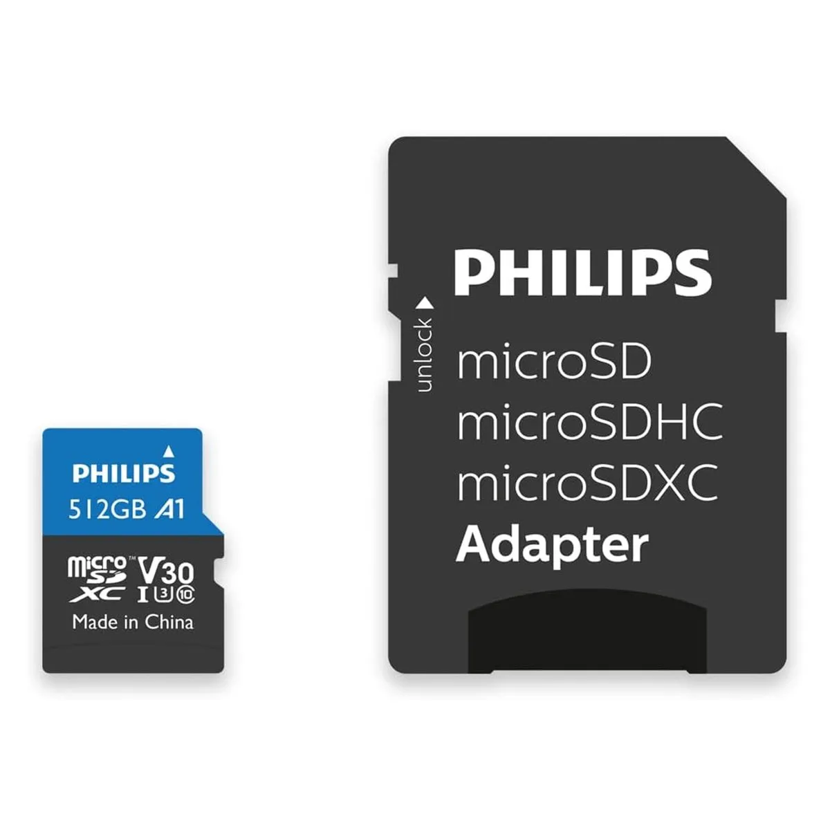 Philips FM51MP65B microSDXC 512GB - Class 10 UHS-I U3