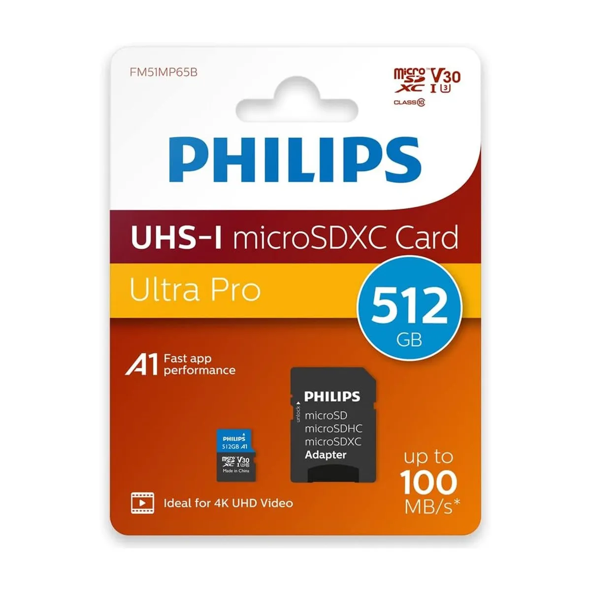 Philips FM51MP65B microSDXC 512GB