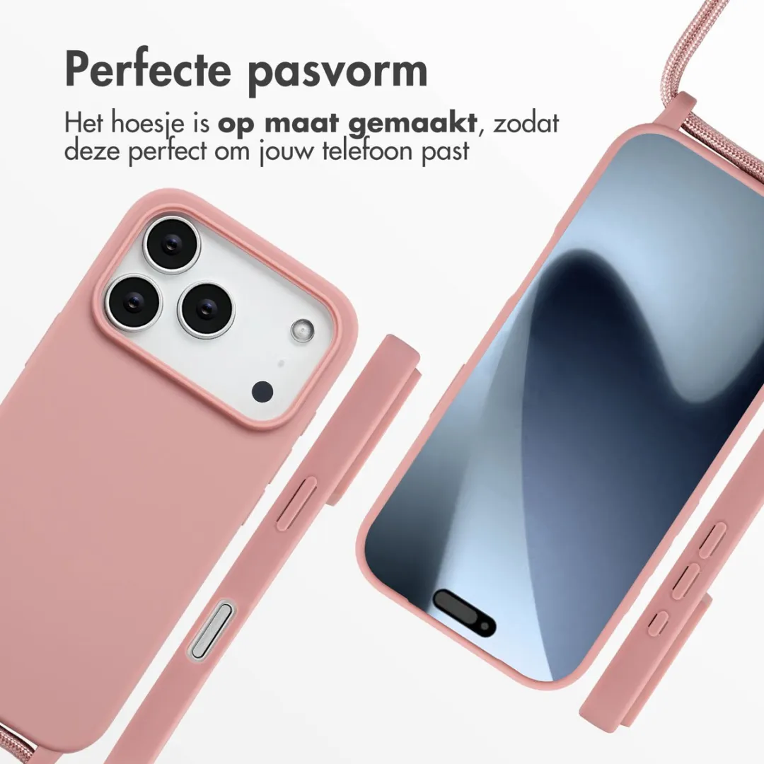 Imoshion iPhone 17 Pro Hoesje - Sand Pink