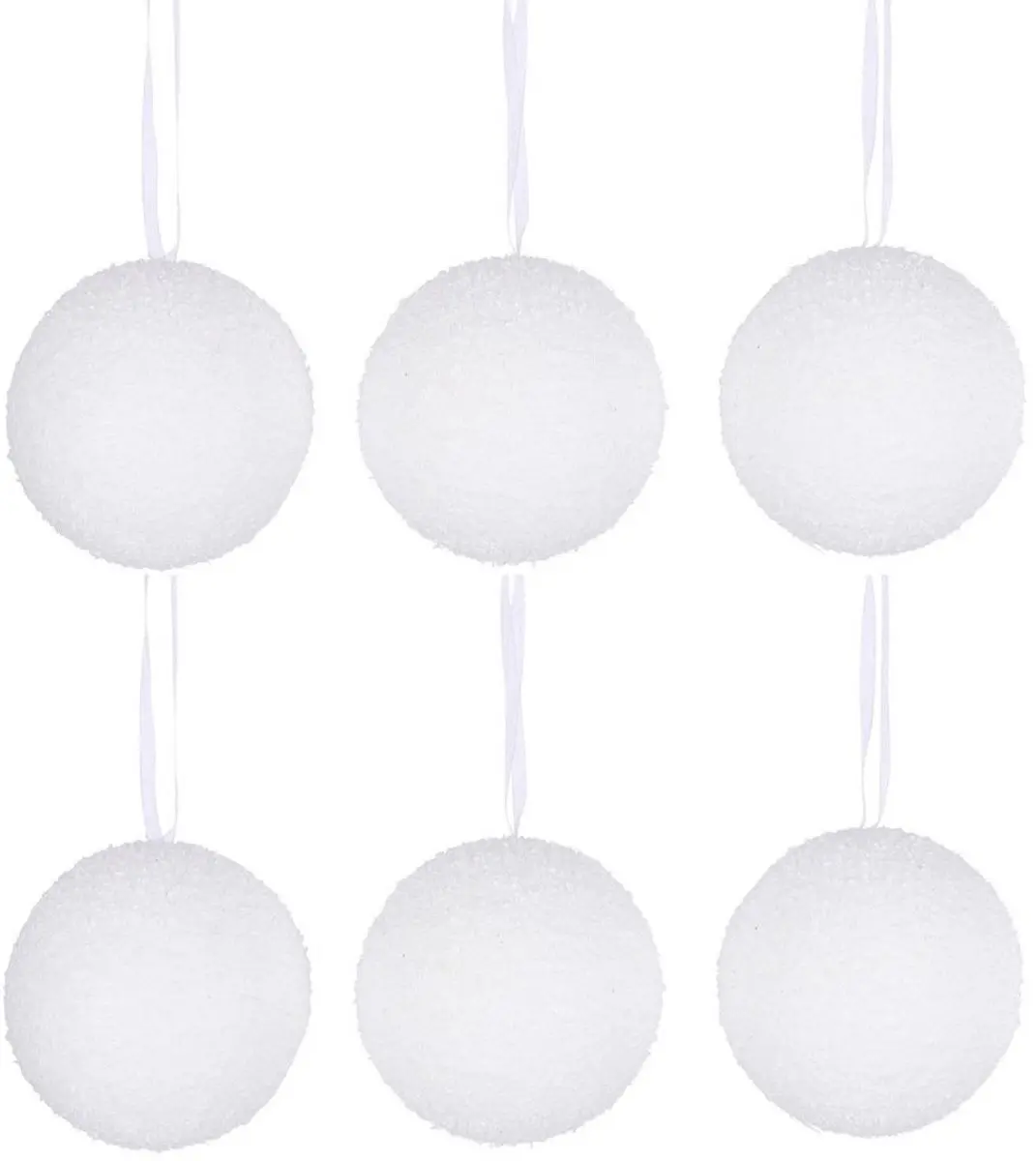 Decoris Kerstballen sneeuw