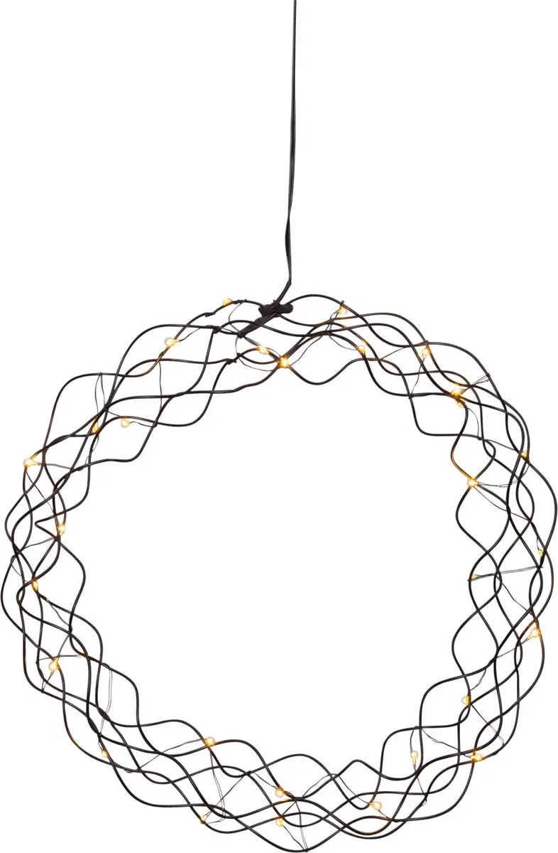 Star Trading LED-lichtslinger Curly vanStar Trading, raamlamp Kerstmis warm wit