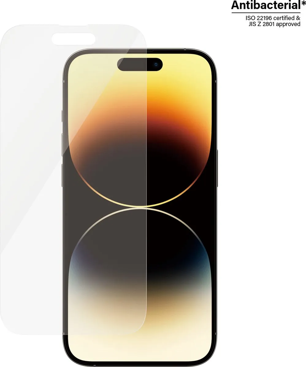 PanzerGlass Classic Fit iPhone 14 Pro Schermbeschermer